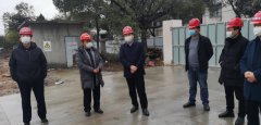 區(qū)委常委、副區(qū)長吳志平，副區(qū)長張軼督查物流園項目、雙益二期項目復(fù)工情況