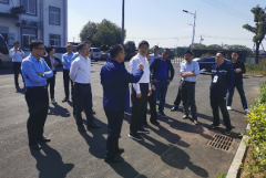 孫勇市長帶隊調(diào)研區(qū)污水處理廠 運(yùn)行情況